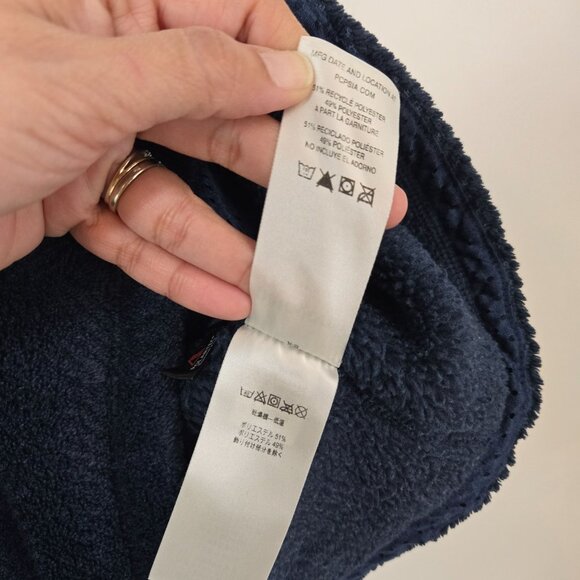Patagonia Blue Re-Tool Snap-T Pullover Fleece Jacket Fall Women's Size Medium - Picture 11 of 12